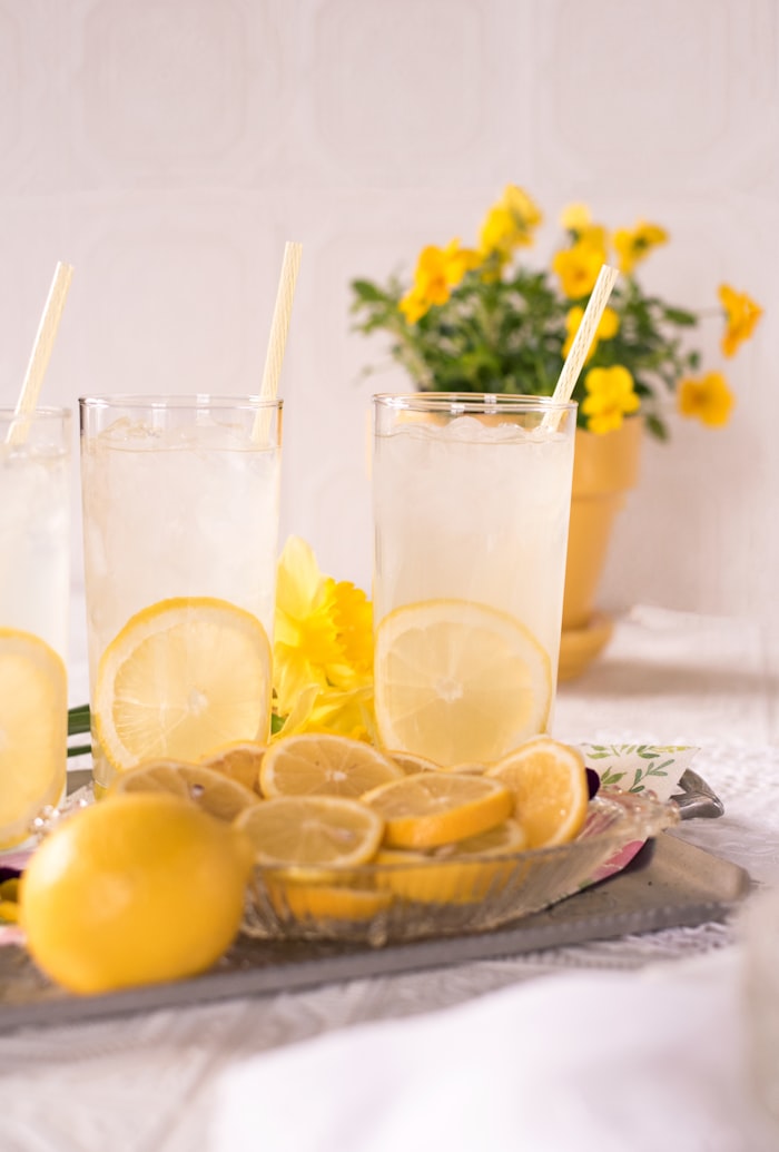 Fresh house lemonade