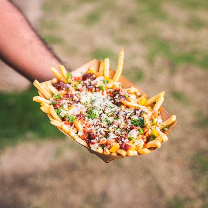 Loaded cheese fries